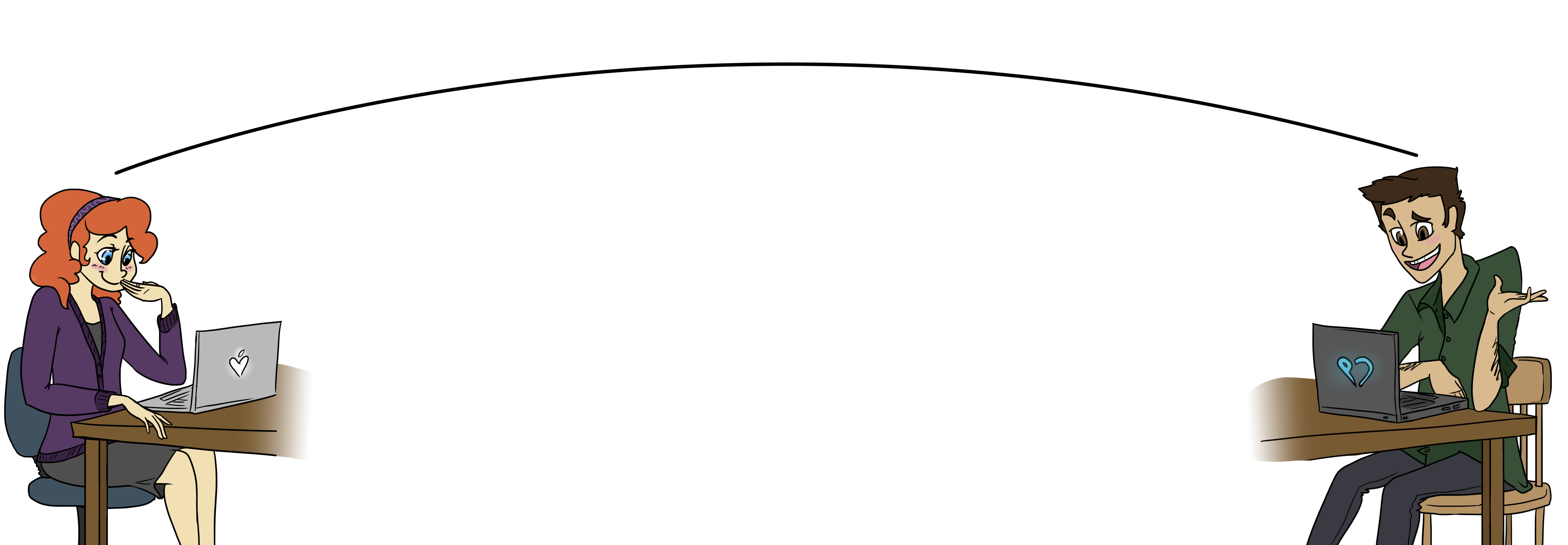 Couples grow closer from a distance