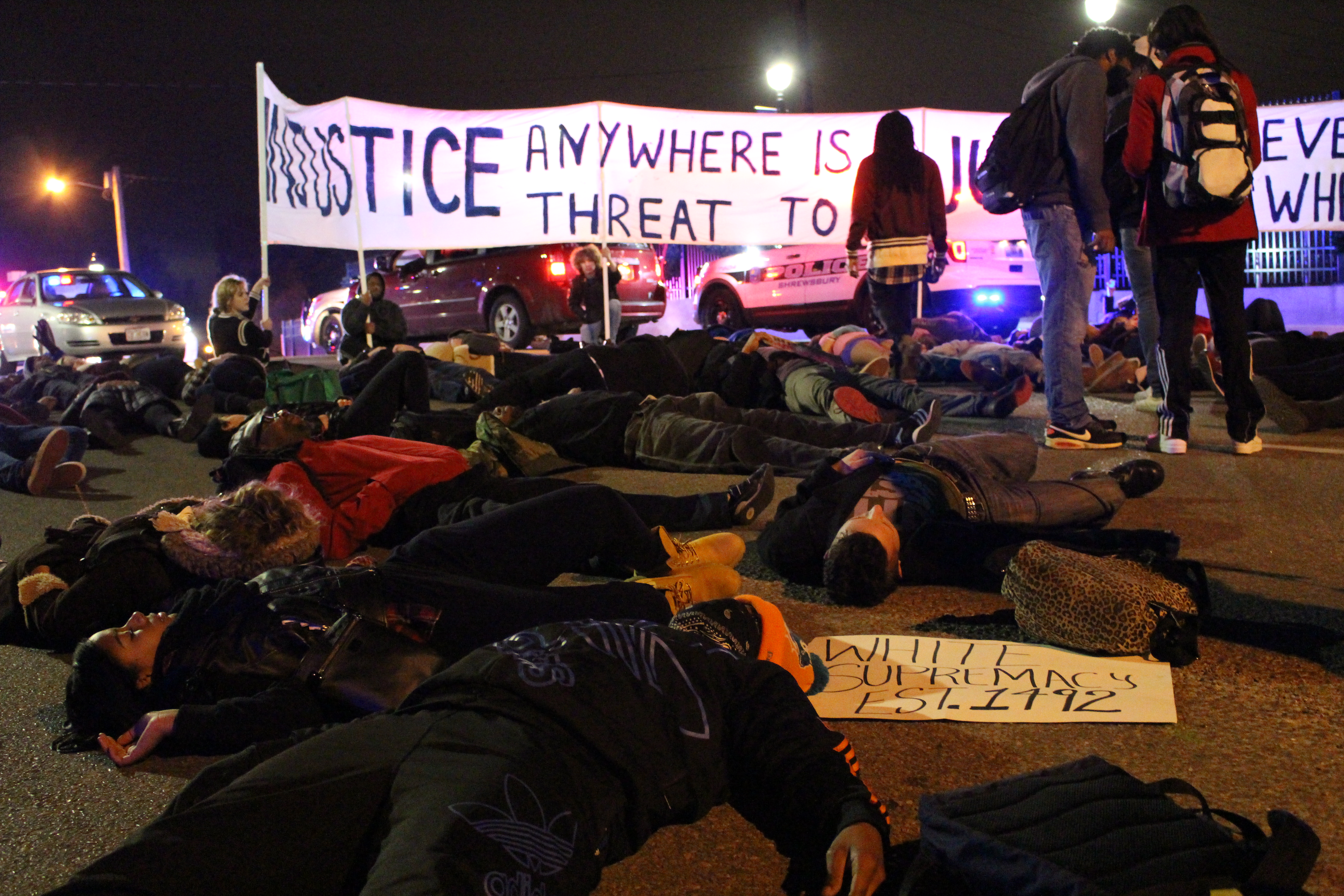 Webster student protest leads to student arrest