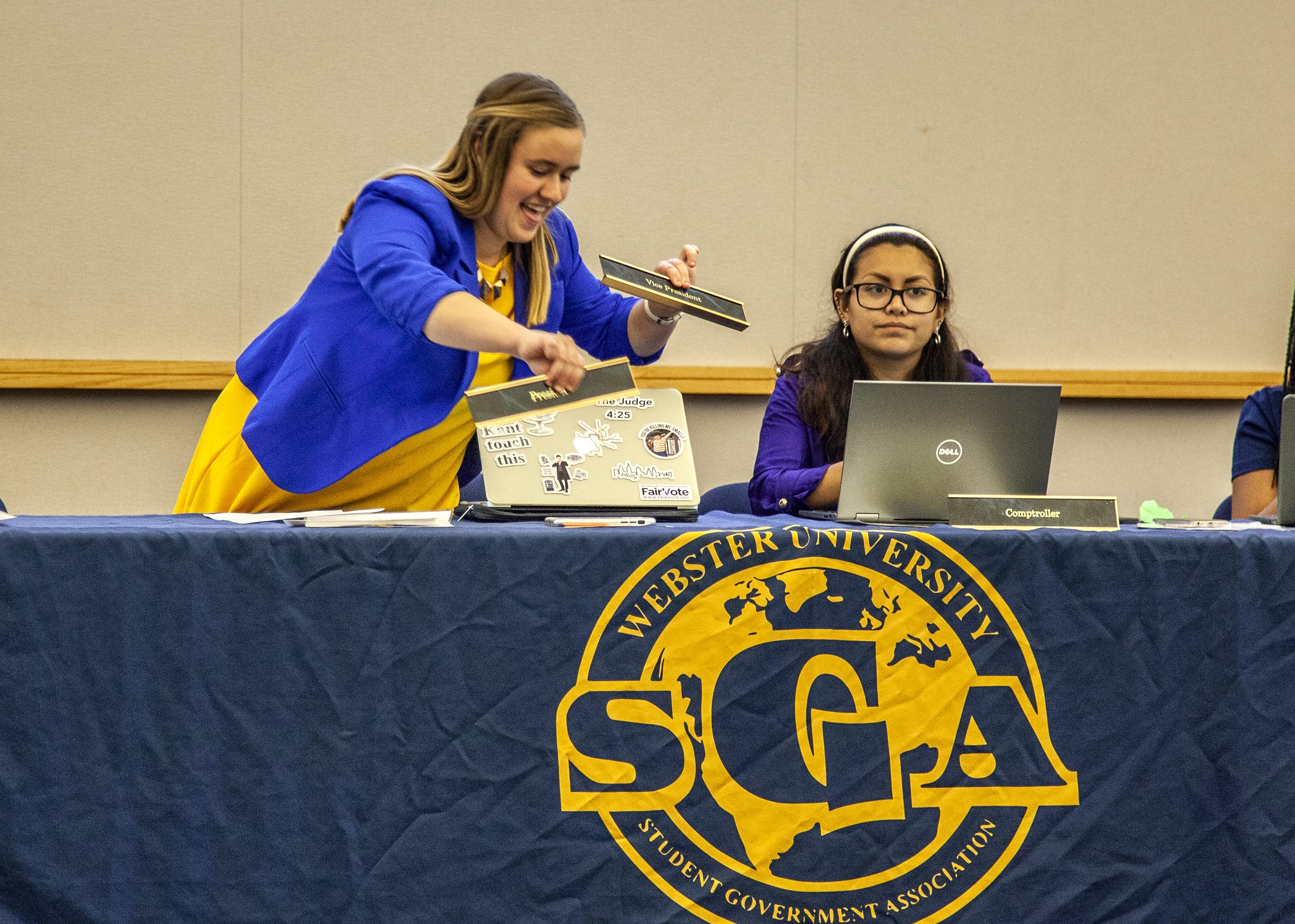 SGA inducts fourth president since April