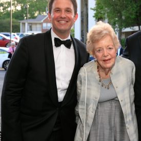 Phyllis Brissenden and OTSL General Director Andrew Jorgensen at OTSL’s 2019 Spring Gala, photo by Suzy Gorman