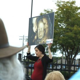 pro-choice lady