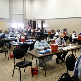 Webster nurses help give COVID-19 vaccines