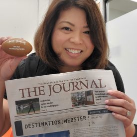 Trish with Journal for website