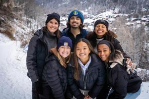 Friends in Zermatt, Switzerland